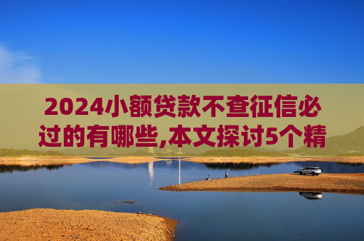 2024小额贷款不查征信必过的有哪些,本文探讨5个精选借3000到账2550周期30天的口子
