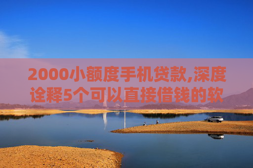 2000小额度手机贷款,深度诠释5个可以直接借钱的软件  第1张