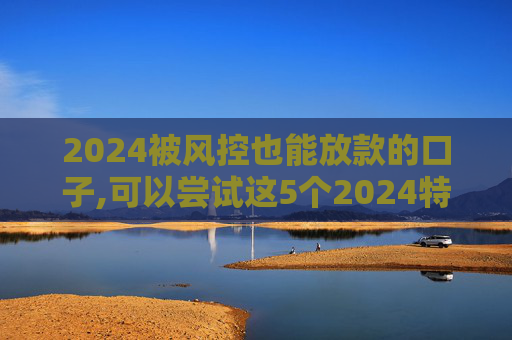 2024被风控也能放款的口子,可以尝试这5个2024特别好下款的网贷有哪些
