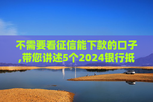 不需要看征信能下款的口子,带您讲述5个2024银行抵押贷款多久下款  第1张