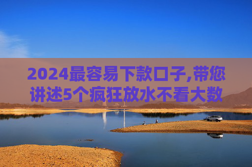 2024最容易下款口子,带您讲述5个疯狂放水不看大数据的口子  第1张