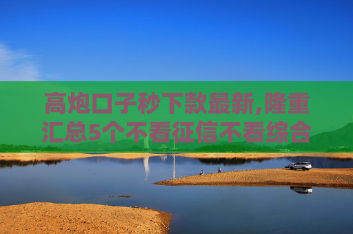 高炮口子秒下款最新,隆重汇总5个不看征信不看综合评分的网贷有哪些