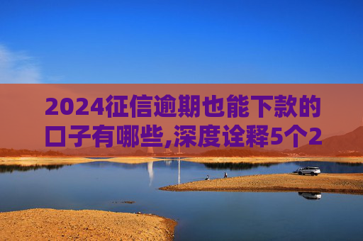 2024征信逾期也能下款的口子有哪些,深度诠释5个2024网黑还能借的网贷有哪些