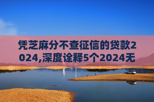 凭芝麻分不查征信的贷款2024,深度诠释5个2024无视黑白无视征信申请就下款的口子有哪些