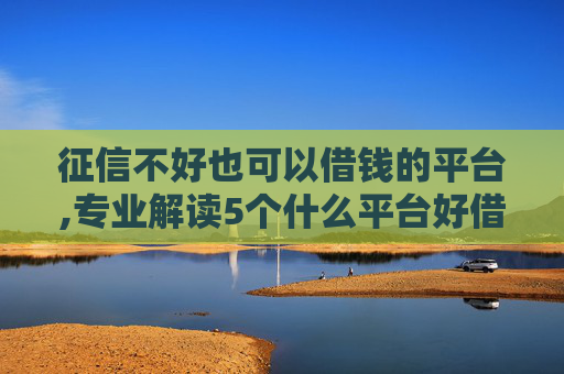 征信不好也可以借钱的平台,专业解读5个什么平台好借钱又快又不看征信  第1张